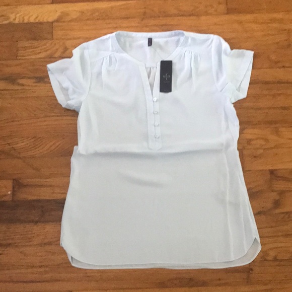 NYDJ Light Blue Blouse - Picture 2 of 5